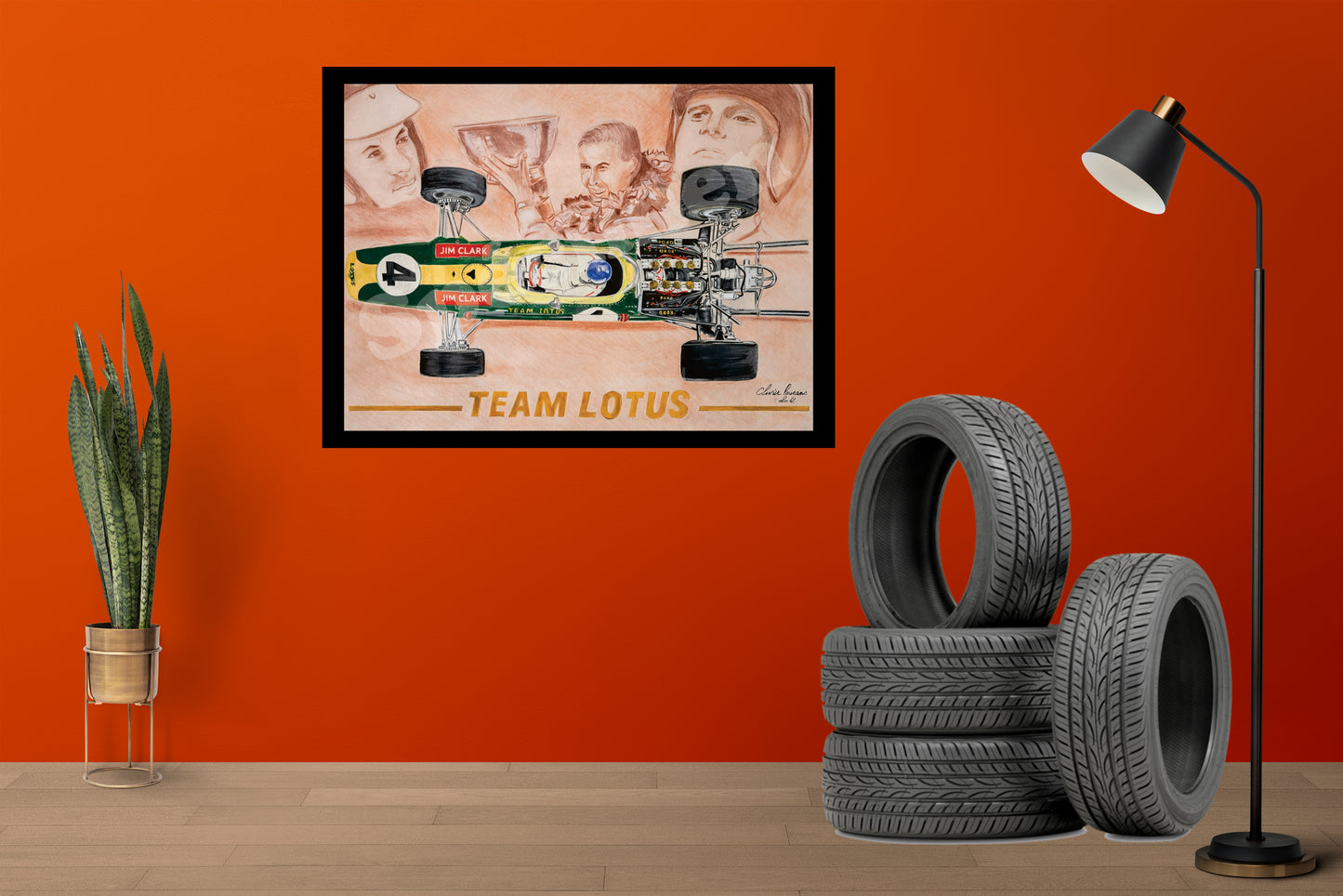 Jim-Clark Lotus-Team