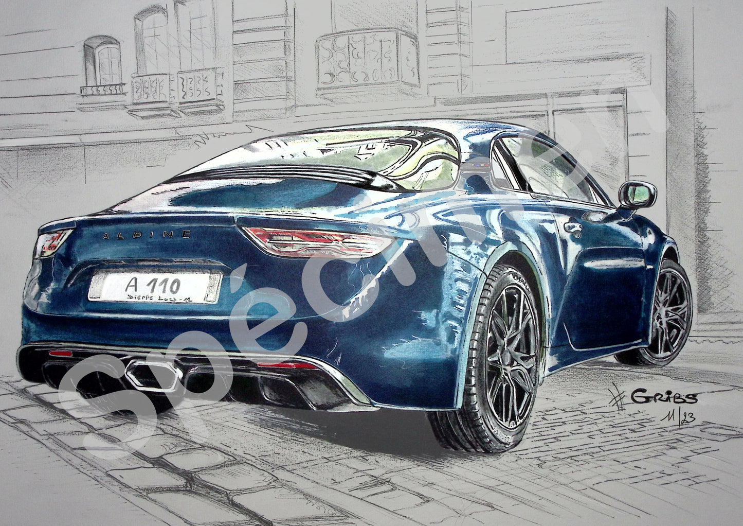 Alpine A110 "Bleu marine"